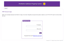 Tablet Screenshot of admin.pspc.co.uk